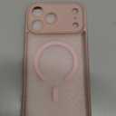 Symcele Designed for iPhone 17 Pro Max Case, Compatible with MagSafe, [Camera Protection] [15FT Military Drop Protection] Shockproof Translucent Matte Anti-Slip Phone Case, 6.9", 6.9", Pink