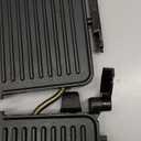 OSTBA Panini Press Grill Indoor Sandwich Maker with Temperature Setting, 4 Slice Large Non-stick Versatile Grill, Opens 180 Degrees to Fit Any Type or Size of Food, Removable Drip Tray, 1200 W