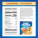 Pure Protein Caramel Churro Bars - 12 Count Box | 20g High Protein, Gluten-Free, On-the-Go Snack | Ideal Pre & Post-Workout Fuel | Low Sugar, Great Taste!