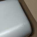 Beige trashcan 20inches long width 16