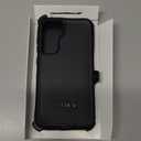 Defender Case for Samsung Galaxy S21 FE 5G - Black with Holster Belt Clip