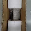 Braxio Decorative Bowl Modern Home Decor  Resin Ruffle Bowl Decorative Catchall for Entryway Dining Table Living Room Centerpiece Key Holder Fruit Bowl 9 x 9 x 2.6 Inch Art Deco Style