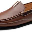 Bruno Marc Men's Driving Moccasins Penny Loafers Slip on Loafer Shoes (10.5, Brown)