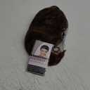 Kaneles Mens Long Brown Wig Mid Length Synthetic Hair for Male Halloween Cosplay 80s Costume Wig