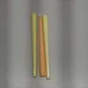 10 Inch Gradient-Yellow Taper Candles for Summer Parties, 4 Pack Unscented Candlesticks for Dinner Birthday Seasonal Celebration and Home Decoration