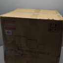 Kante 15.3"+11.6"+8.2" Dia Round Concrete Planter, Large Outdoor Indoor Planter Pots Containers with Drainage Holes and Rubber Plug for Home Garden Patio, Weathered Concrete