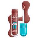 NYX PROFESSIONAL MAKEUP Lip IV Hydrating Glossy Lip Stain with 12HR Hydration  Drippin In Rose (Pink)