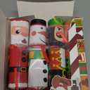 12 Pack Christmas No-Snap Party Table Favors, Xmas Party Supplies with Party Hat, Joke & Little Gift Inside, Christmas Seasonal Holiday Dinner Traditions Supplies for Kids and Adults