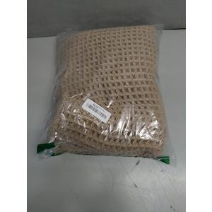 Waffle Bath Mat, Boho Bathroom Rugs Non Slip Washable Super Absorbent Quick Dry Farmhouse Bathroom Decor, 36"x24" / 3' x 2' Khaki