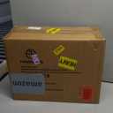 Famiware Milkyway Plates and Bowls Sets, 12 Pieces Dinnerware Sets, Reactive Glaze Dish Set, Stoneware Dishes Set for 4, Matte Beige White