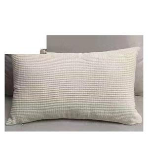 4 PCS Pillowcases Throw Pillow Covers Standard 18x18 Cotton and Polyester Pillow Protectors 16x24 Long Pillow Cases 20x28 with zipper Decorative for Sofa Car Bed Cushion Slipcover