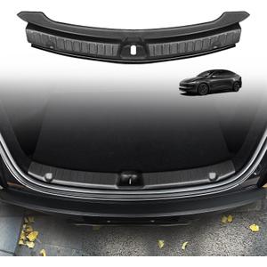 BestEvMod 2026 Tesla Model Y Upgrade Rear Bumper & Trunk Sill Cover Protector Bumper Guards Compatible with Tesla Model Y Juniper 2026 Refresh
