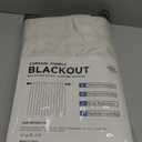 100% Blackout Shield Linen Blackout Curtains for Bedroom 84 Inches Long, Back Tab/Rod Pocket Living Room Drapes, Thermal Insulated Blackout Curtains 2 Panels Set, 50" W x 84" L, Cream