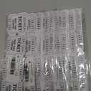 L LIKED 100 Raffle Tickets, 50/50 Double Roll Tickets for Event, Raffles, Carnival, Door Prizes and Class Reward (White)