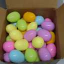 JOYIN 48 Pcs Easter Prefilled Eggs with Mochi Squishy Toys, Animal Stress Reliever Squishy Toy for Easter Egg Hunt, Kids Party Favor, Basket Stuffers, Goodie Bag Fillers, Classroom Prize Supplies