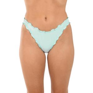 Citrus Women's Merrow Hipster Swimsuit Bottom (Medium, Mint//Iridescent Mermaid)