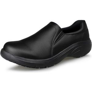Hawkwell Women's Slip on Lightweight Nursing Shoes Comfortable Slip Resistant Work Shoes 9
