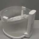 Cheerble Pumpless Cat Water Elfin Fountain, Wireless Pet Fountain Battery Operated, 2L/67oz E1+ Automatic Water Dispenser Cats & Dogs MagDrive Technology Stainless Steel Tray, No Cleaning Hassle (Cordless | Standard, White)