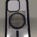 Miracase Magnetic for iPhone 15 Pro Case [Compatible with MagSafe] Full-Body Phone case with Built-in Glass Screen Protector& Camera Protector, Military Drop Proof 15 Pro Cover 6.1 inch, Storm Blue