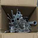 Brightever Smart Christmas Cone Tree, 7FT 295 LED Outdoor Christmas Tree Prelit with 16 Million RGB Light Show, APP/Remote Control Color Changing Music Sync Outdoor String Lights for Xmas Decorations