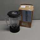 joyparts Replacement Parts 5cups Glass jar with SPB-7CH-LR Collar Collar and blade, Compatible with Cuisinart Blender