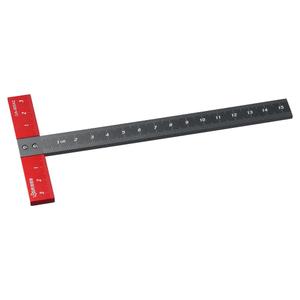 T-Shaped Square Metal Ruler, 6 Inch, Perfect for Art Framing, DIY Projects