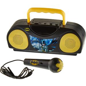 Dc Comics Warner Brothers Radio Karaoke Portable Radio with Microphone