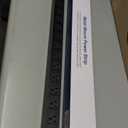 HHSOET Metal Wall Mount Power Strip, 16 Outlets, 3 FT SJT 3/C 14AWG Power Cord, 15A 125V 1875W, Black