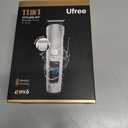 Ufree Beard Trimmer for Men, Waterproof Electric Razor for Nose, Body, Face & Mustache, Cordless Hair Clippers Shavers Grooming Kit, Gifts for Men Husband Father (Silver)