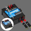 2 in 1 ESC & Receiver with 2.4G RC Transmitter ESC Remote Controller Receiver Combo Specially Designed for Axial SCX24 RC Car