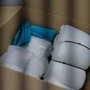 Dual Layer 4 Inch Memory Foam Mattress Topper Queen Size - 2 Inch Cooling Gel Memory Foam & 2 Inch Thick Pillow Top Mattress Pad Cover - 60x80 Inch