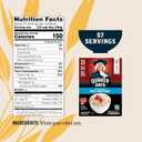Quaker Quick 1-Minute Oatmeal, Non GMO Project Verified, 2.5 Pound (Pack of 2) (EXP 07/14/27)