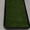 Ottomanson Artificial Grass Puppy Potty Training Pad with Tray, 15" x 30" Reusable Pee Pad for Small Pets and Dogs