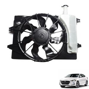 Radiator Condenser Cooling Fan Assembly Replacement for 2017-2019 Elantra Sedan