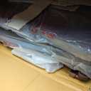 Amazon Basics Classic Foldable TV Dinner Tray Table with Storage Rack, 14.6 L x 19 W x 26 H inch, Espresso, 4-Pack