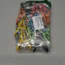 12 Pack Chip Clips Bag Clips, Magnetic Bag Clip for Food Storage Heavy Duty, Plastic Food Clip for Chips, Snack, Kitchen, Refrigerator, Garden, Sewing, Fabric, Clothes Pins