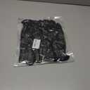 AURUZA Winter Gloves Men Women, Zipper Cycling Gloves Touch Screen, Windproof Warm Gloves Cold Weather, Anti-Slip Sports Gloves for Cycling Driving Running Hiking Climbing Skiing Sports (X-Large, Black)