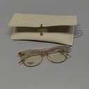 Madison Avenue Square Vintage TR90 Blue Light Blocking Reading Glasses for Women, Anti Eyestrain/Glare Computer Readers, +1.50