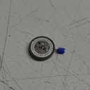 NH34 High-Precision Watch Movement NH34 GMT Function Calendar 3O'Clock Automatic Movement Mechanism Replacement Parts White Calendarf, Silver, 500397776A1