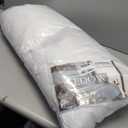 EDOW Throw Pillow Inserts, Set of 2 Lightweight Down Alternative Polyester Pillow, Couch Cushion, Sham Stuffer, Machine Washable. (White, 18x18)