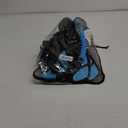 Snorkeling Gear for Adults Men Women,4 in 1 Snorkel Set with Panoramic View Diving Mask Anti-Fog Anti-Leak,Dry Top Snorkel,Fins and Travel Bag for Swimming,Snorkeling and Travel Diving (BLACK)