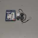 Air Tracker Tag for Android & iOS,Smart Tags-4 Pack,Dual System Bluetooth Luggage Tracker Works via Apple Find My or Google Find Hub,Item Finder for Backpack,Key,Travel & Commute (White/Black, 4 Pack)