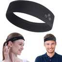 mucro Sports Headband Ipx5 Waterproof Headphones Wireless Sleep Bluetooth Headband Adjustable Size Fits The Head Bluetooth Headband for Sleeping