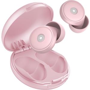 Ear Plugs for Sleeping Noise Cancelling, 45dB Soft Earplugs for Concert, Reusable Ear Plugs for Noise Reduction with Case & 8 Eartips, for Sleeping, Concert, Working, Studying, Traveling (Pink)