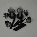 Qualirey 4 Pcs Solar Bug Zapper Waterproof Outdoor Mosquito Zapper Mosquito Killer and Lighting Repellent Lamp for Indoor Outdoor Use Garden Patio