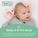 2 x Teething Toy for Infants & Babies, Teethers for Babies 3-6 Months, Baby Teethers 0-6 Months, Teething Toys 6-12 Months, TotCo Never-Drop Baby Teething Toy, Pink