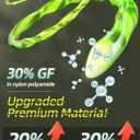 YWTESCH String Trimmer Refill for Ryobi One Plus+ AC80RL3,11 FT/0.080-Inch Weed Eater String Compatible with Ryobi Weed Wacker 18v, 24v, and 40v Trimmers (12 Trimmer Line & 3 Trimmer Cap)