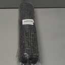 BEQHAUSE Dirt Trapper Door Mat 17" x 30" Half Circle Non-Slip Washable Doormats Entrance Rugs Absorbent Welcome Low Profile Floor Mats for Front Back Door and Entryway, Charcoal (1'5" x 2'6" (Semicircular))