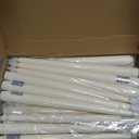 Reginary 36 Pieces Flameless Taper Candles Battery Operated Bulk 11" Plastic Lights LED Candlesticks Window Candles for Birthday Wedding Church Decor Party Supplies (Ivory)