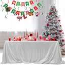 FYLEDAEE Square Tablecloth 90X90 inch Sequin Table Cloths Rose Gold Glitter Table Cover for Wedding Birthday Baby Shower Candy Dessert Dinner Party Decoration